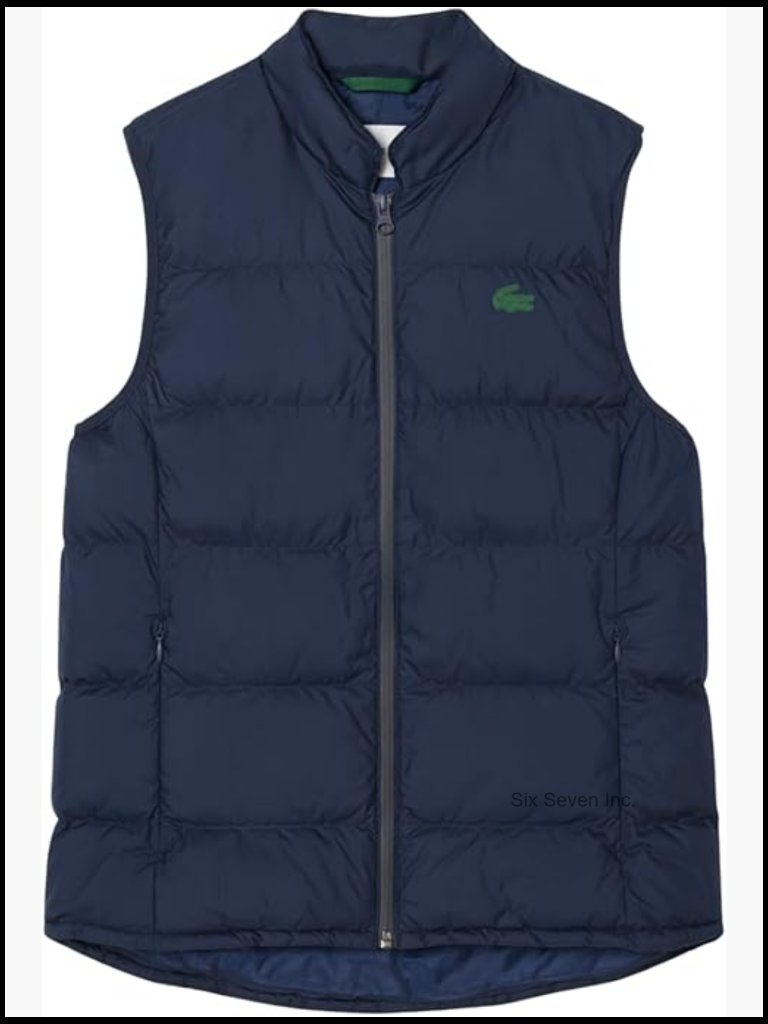 Women's Sleeveless Zip Up Vest Polyester Puffer Jacket